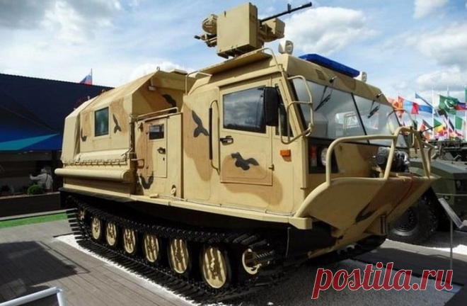 2019 декабрь. Изготовлен опытный образец вездехода ТМ-140 от Курганмашзавода. Максимальная скорость по шоссе — 45 км/ч. На плаву — 4 км/час. Дальность хода — до 800 км. Грузоподъемность — 4 тонны. Вместимость кабины позволяет разместить 7 человек или оборудовать 3 спальных места. Вездеход оборудован дистанционно управляемым боевым модулем с пулеметом
