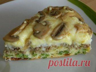 Что приготовить на ужин: пирог Перевертыш вкуснее пиццы и готовится за считанные минуты Рубрика Досуг - Кулинария: Что приготовить на ужин: пирог 