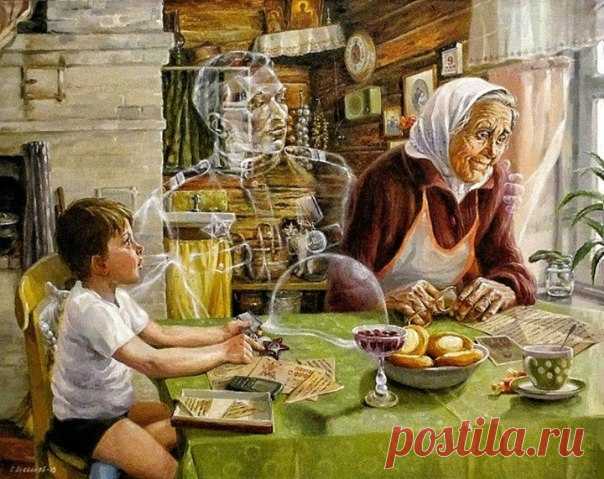 Друзья, давайте проведем этот день с теми, кого мы любим, и вспомним и почтим всех, кто дал нам эту возможность. С Днем Победы. ⠀ Картина художника Сергея Бессонова «Обещал вернуться».