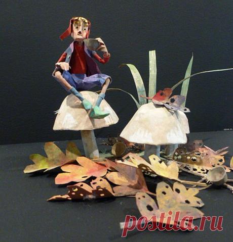 Сказочный объем: Bernard Jeunet и его книжные иллюстрации из бумаги | Журнал Ярмарки Мастеров