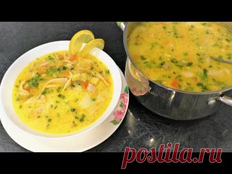 Ох и Вкусно же! Куриный Суп с секретной заправкой. Моему сыну хоть каждый день такой супчик подавай!