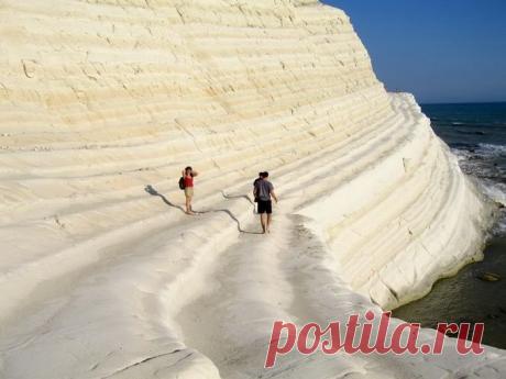 &quot;Лестница турков&quot; - удивительное местечко Сицилии. Италия | ТУРИЗМ И ОТДЫХ