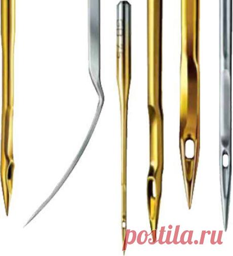 Энциклопедия Технологий и Методик - Виды игл для швейных машин