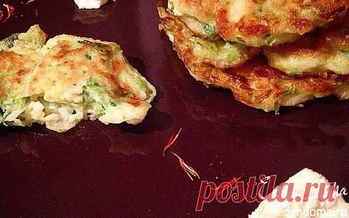 Оладьи из цукини, сельдерея и сыра | Кулинарные рецепты от «Едим дома!»