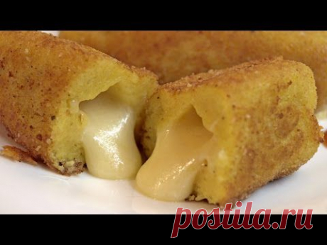 ▶ Картофельные палочки с сыром / Potato sticks with cheese - YouTube