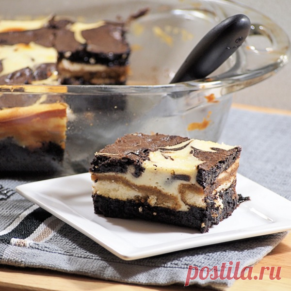 Тирамису-брауни (Tiramisu Brownies)