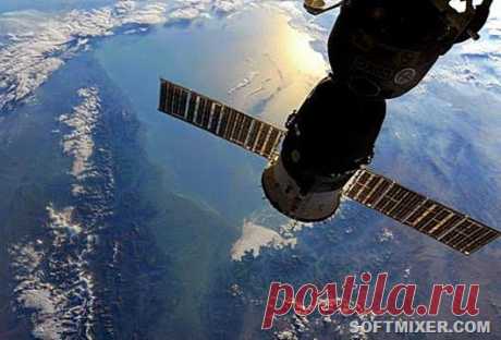 Как выглядит Россия из космоса?