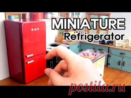 미니어쳐 냉장고 만들기#1 Miniature - Refrigerator #1