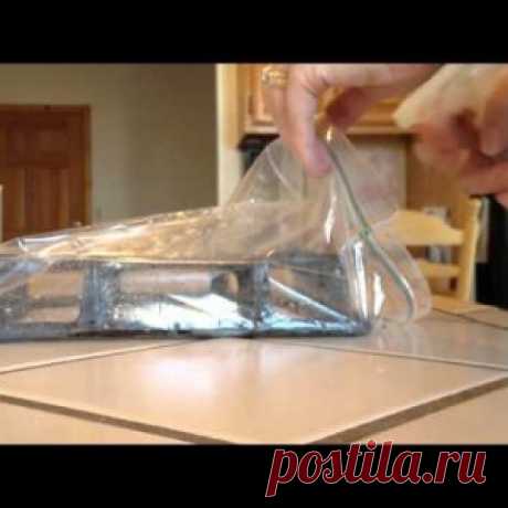 Как легко очистить решетку кухонной плиты. Совет, после которого она будет как новенькая!