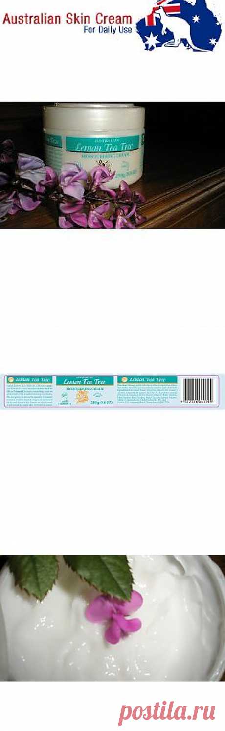 Australian Creams. Lemon Tea Tree Cream.
Австралийский крем лимонного чайного дерева  с витамином Е является многофункциональным. 
Лимонное чайное дерево дает все преимущества масла чайного дерева без неприятного запаха и преимущества ароматерапии ..
Имеет эффективное увлажняющее, анти грибковое, антибактериальное свойства, репеллент.