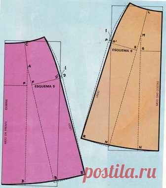 ДЛИННЫЕ ЮБКИ +ВЫКРОЙКИ И ПАРА СОВЕТОВ