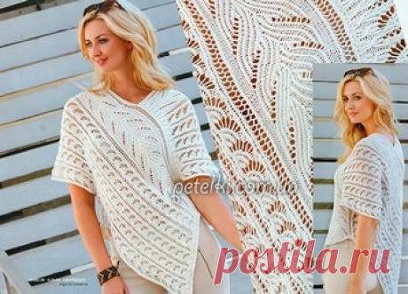 Туника спицами в
стиле Бохо