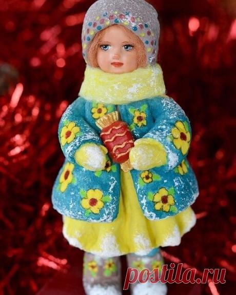 Удивительные игрушки из ваты