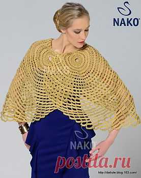 Шаль "Nako Spring Shawl "..