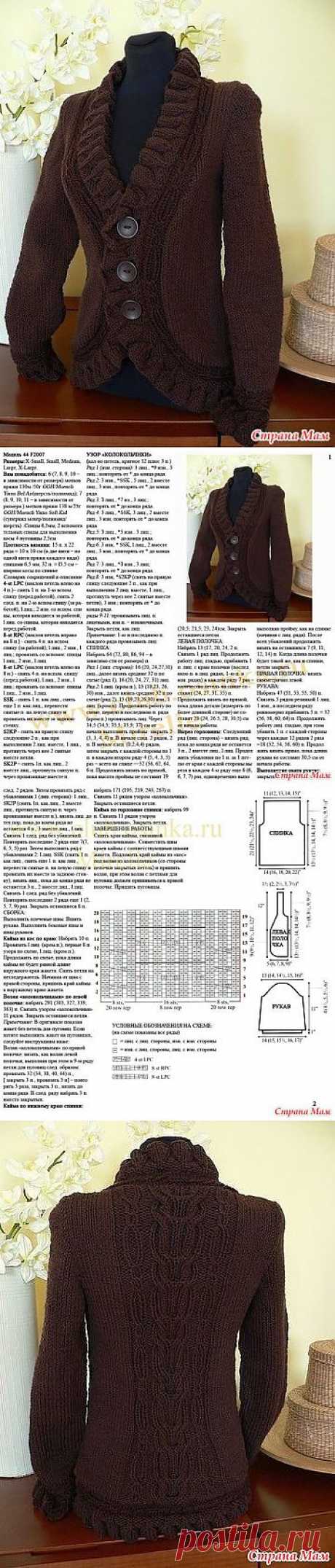 Жакет.: Дневник группы &quot;Вязание спицами&quot; - Страна Мам