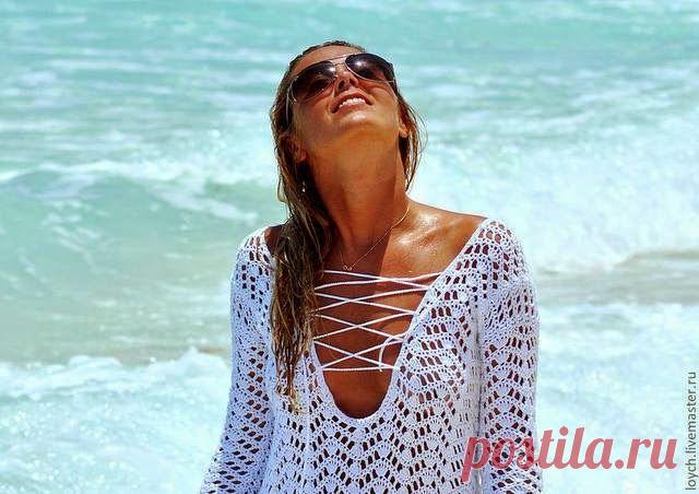 Вязание крючком Шаблоны для Попробуйте: Бесплатный шаблон для вязания Потрясающие летней Туника - известной дизайн расшифрованы