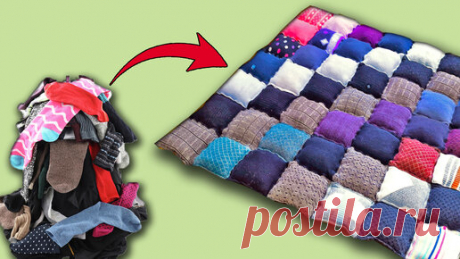 MasterHands | Кровать из старых носков - Play Carpet