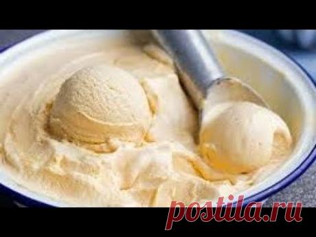 Сливочное мороженное в домашних условиях.
