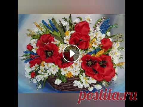 картины вышивка лентами картины вышивка лентами...