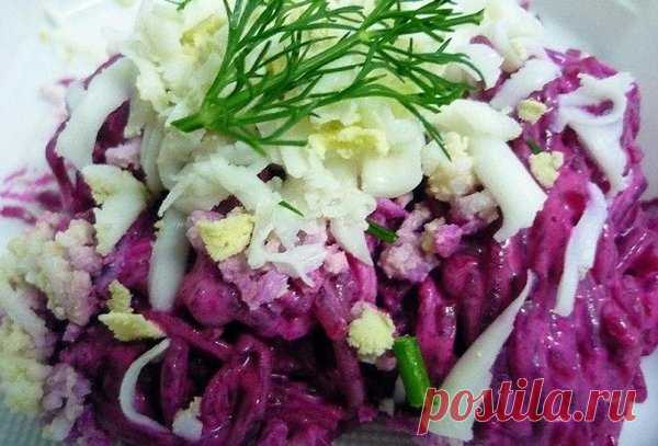 Жиросжигающий, витаминный салат из свеклы с яйцом | Худею со вкусом | Яндекс Дзен