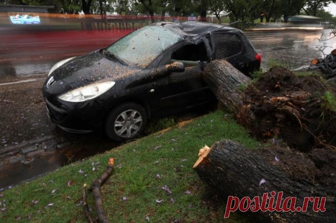 В результате шторма в Аргентине и Уругвае погибли не менее 16 человек. В Уругвае жертвами непогоды стали восьмилетний мальчик и 20-летний мужчина.