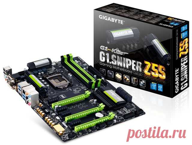 Новости Hardware - Gigabyte представила материнскую плату G1.Sniper Z5S | Overclockers.ua