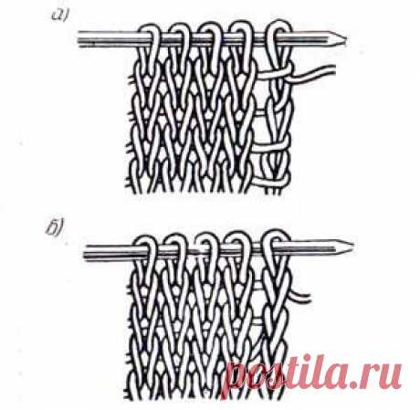 Кромочная петля | knitt.net | Все о вязании