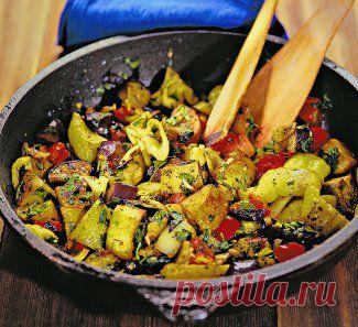 Аджапсандали, грузинское овощное блюдо, второе блюдо. Пошаговый рецепт с фото на Gastronom.ru