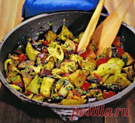 Аджапсандали, грузинское овощное блюдо, второе блюдо. Пошаговый рецепт с фото на Gastronom.ru