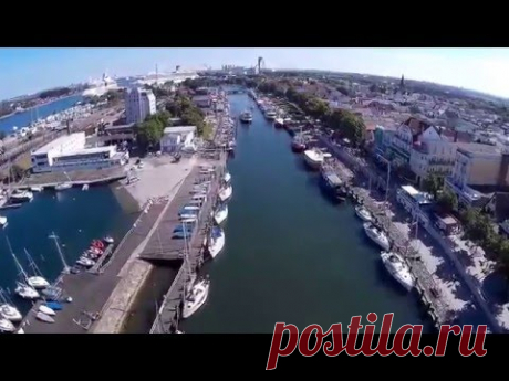 Rostock Warnemünde alter Strom Dji Phantom