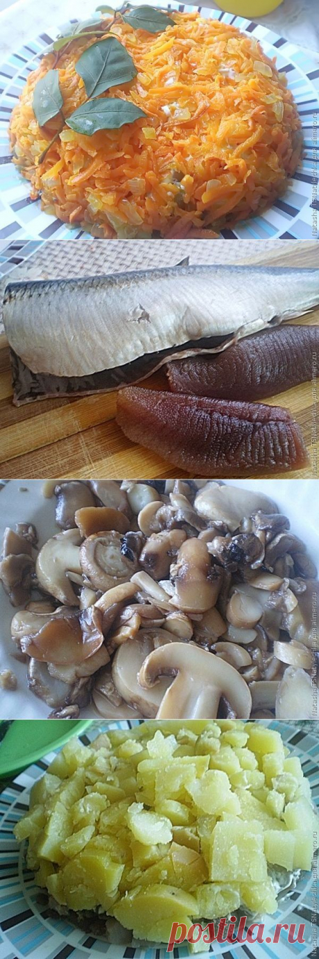 Салат &quot;Лисичкина шубка&quot;