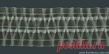 Лента для штор 104М - Швейная фурнитура | Купить оптом: нитки, кнопки, флизелин, дублирин, иглы, канаты, ткани | Москва, Киев, Харьков, Одесса, Донецк