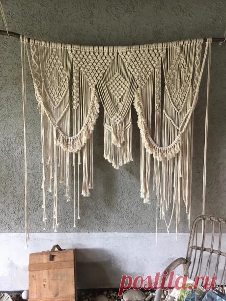 Макраме: как забытая техника с триумфом вернулась в рукодельный топ - Сам себе мастер - медиаплатформа МирТесен