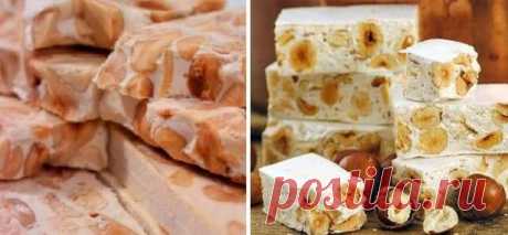 Испанский десерт туррон (нуга) 2 рецепта приготовления