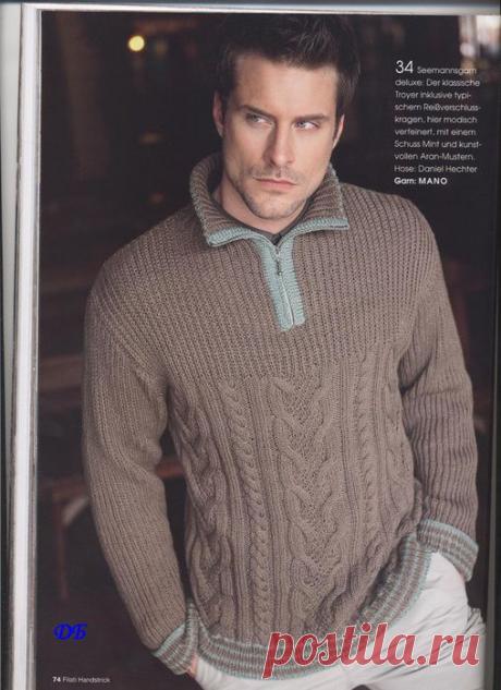 ВЯЗАНИЕ ДЛЯ МУЖЧИН | Записи в рубрике ВЯЗАНИЕ ДЛЯ МУЖЧИН | Дневник olga_zaedinova