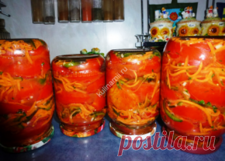 Помидоры по - корейски рецепт