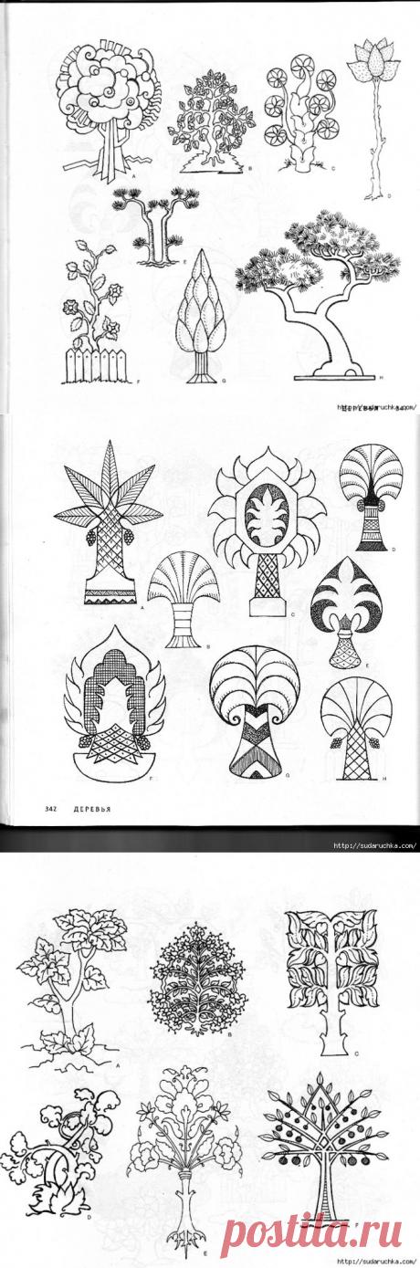 &quot;4000 мотивов: цветы и растения&quot;. Книга по росписи. Часть 3.