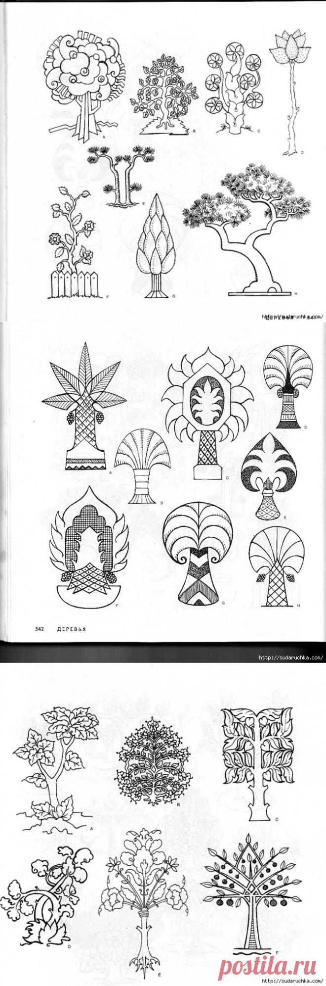 "4000 мотивов: цветы и растения". Книга по росписи. Часть 3.