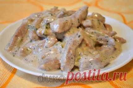 Мясо с солеными огурцами - рецепт с пошаговыми фото