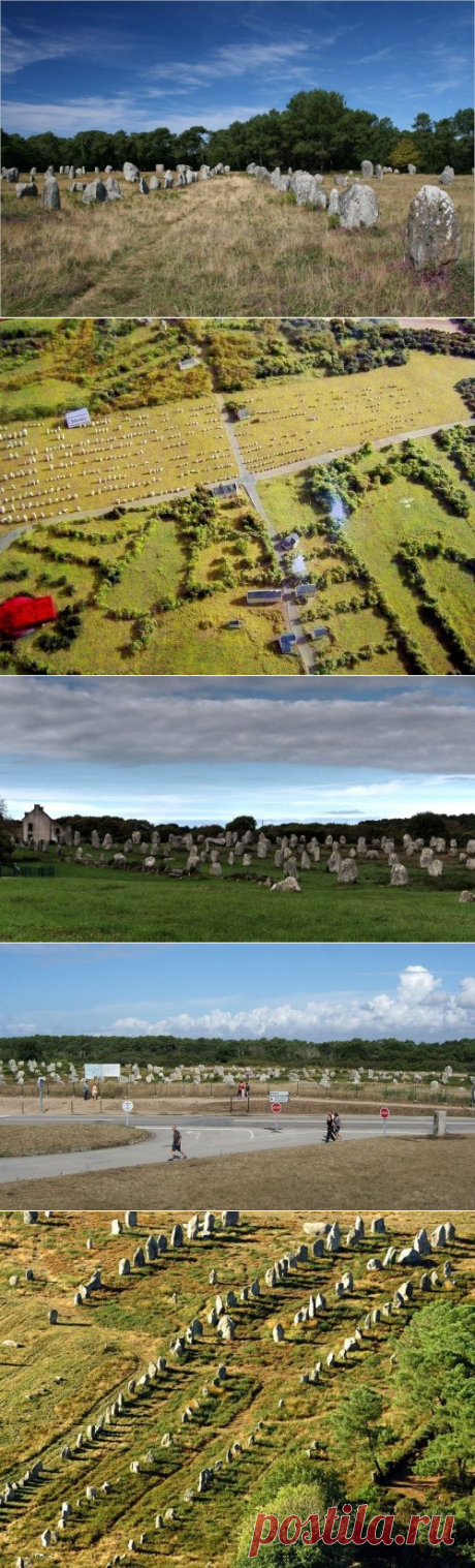 Карнакские каменные аллеи в Бретани (11 фото)