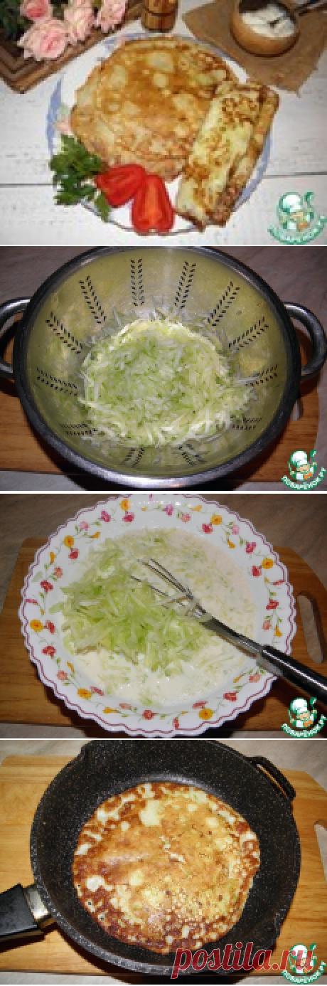 "Бархатные" крепы из кабачков!