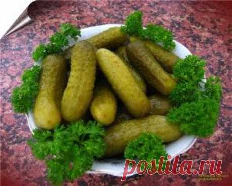 Самые вкусные квашенные огурцы из банки.