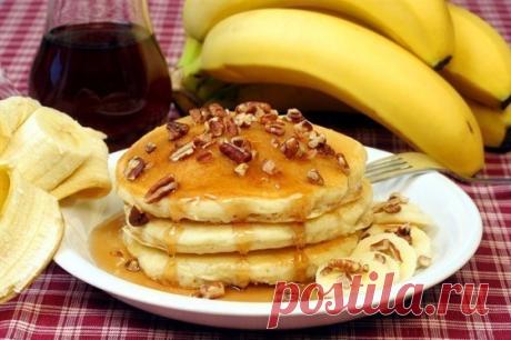 Банановые оладьи