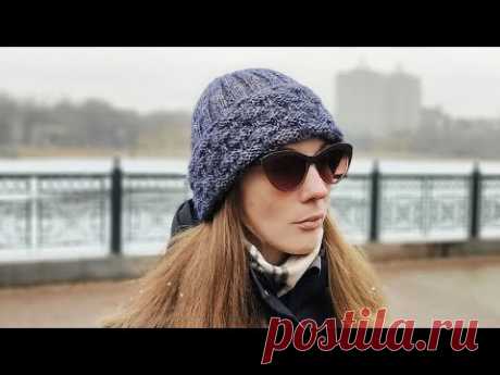 Стильная объемная шапка на осень-зиму DIY