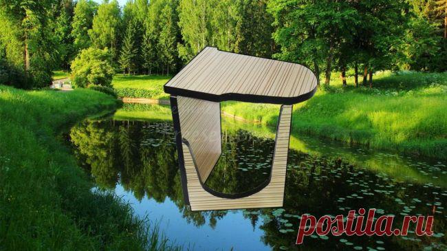 Самодельный складной рыбацкий стульчик