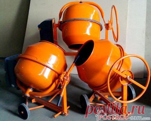 Как и какую выбрать бетономешалку?
