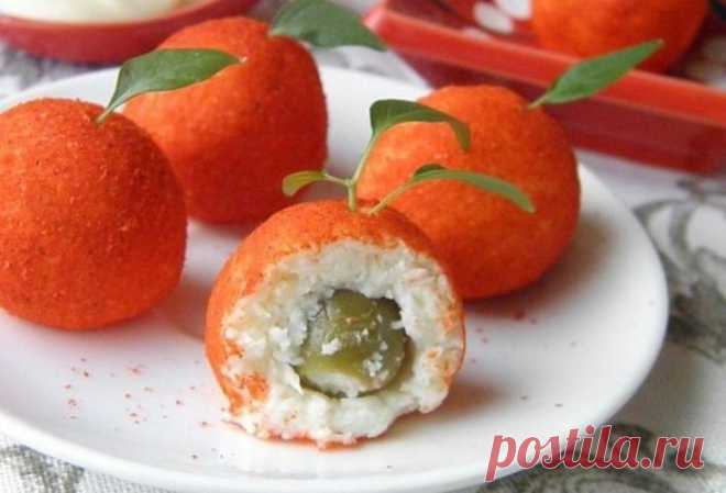 Красивая идея: сырная закуска к праздничному столу