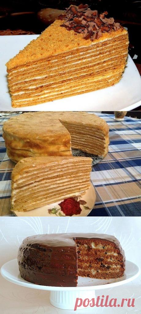 Торт медовик рецепты.
