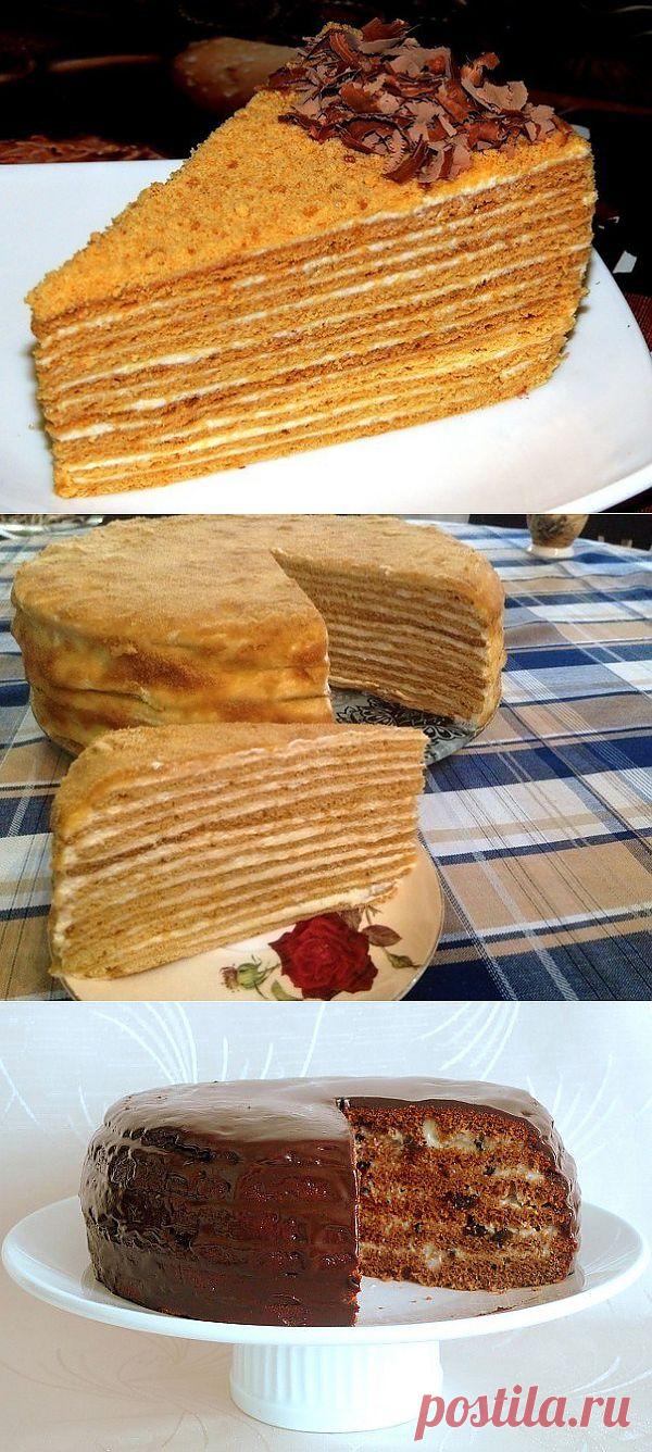 Торт медовик рецепты.