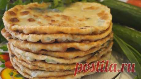 Быстрые Лепешки с Зеленым Луком. Просто и Удивительно Вкусно - Простые рецепты Овкусе.ру